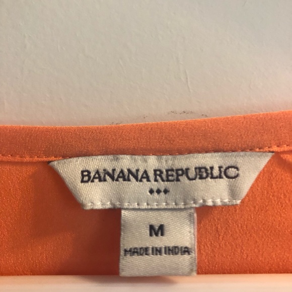 Banana Republic Orange blouse - Picture 4 of 7